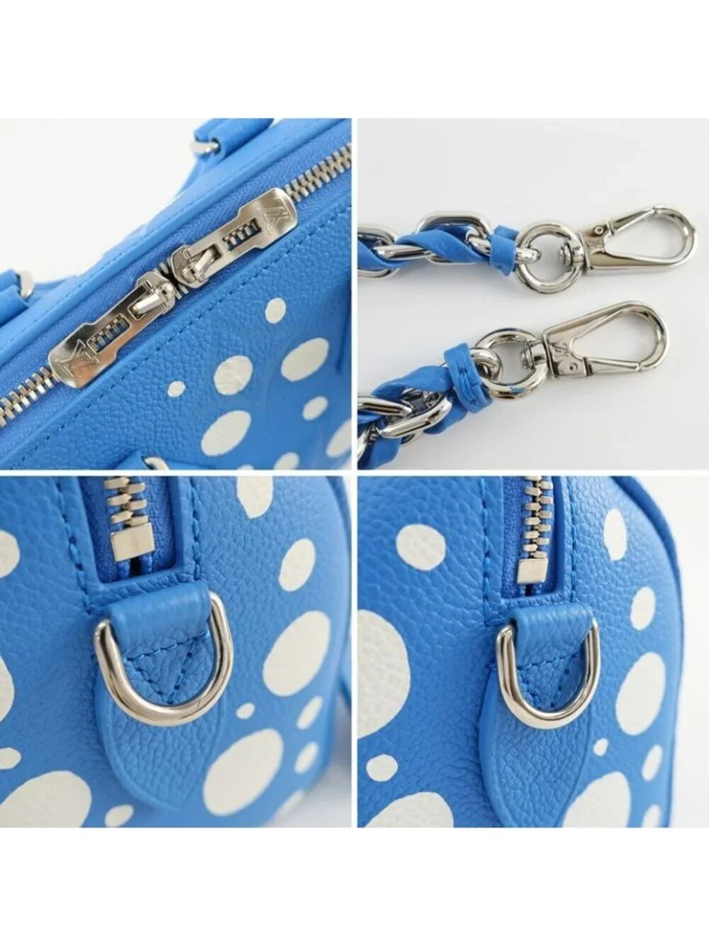 Louis Vuitton Lxyk Speedy Bandolier 20 Yayoi Kusama 2-Way Handbag